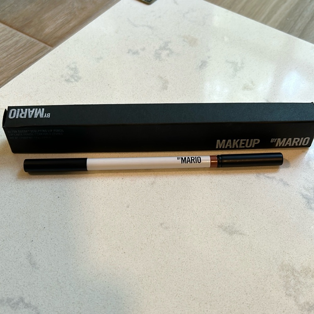 Makeup by Mario Ulta Suede Sculpting Lip Pencil in Almond